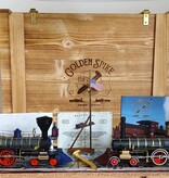LGB Dampflokomotiven-Set "Golden Spike" 29000 (neuwertig)