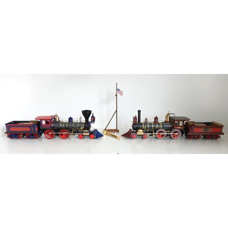 LGB Dampflokomotiven-Set "Golden Spike" 29000 (neuwertig)