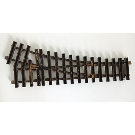 Train Line Handweiche Radius 120cm links, 22,5° (gebraucht)