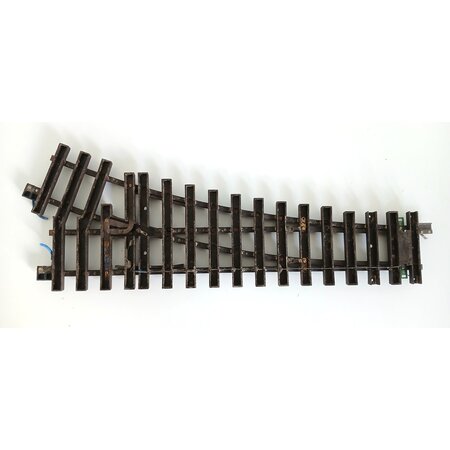 Train Line Handweiche Radius 120cm links, 22,5° (gebraucht)