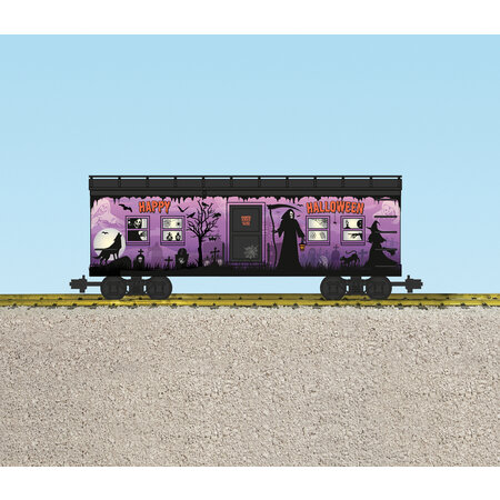 USA TRAINS Neuheit 2025 Happy Halloween Glow in the Dark Bunk car