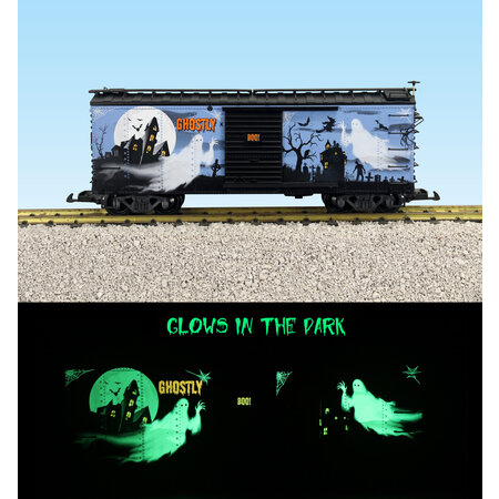 USA TRAINS Neuheit 2025 Halloween Ghostly Glow in the Dark Boxcar