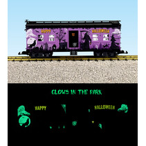 Neuheit 2025 Happy Halloween Glow in the Dark Bunk car