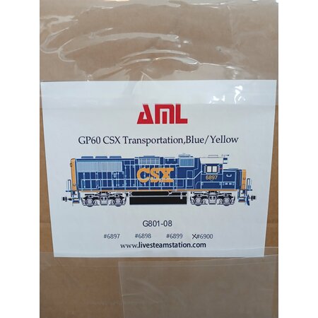 American Mainline (AML) GP60 CSX Transportation #6900