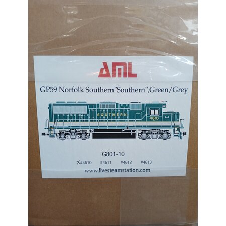 American Mainline (AML) GP59 Norfolk Southern "Southern" Green/Grey #4610