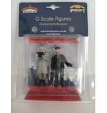 Bachmann Spur G Bahnpersonal (Engineer + Schunter) Lagerfund 22-186