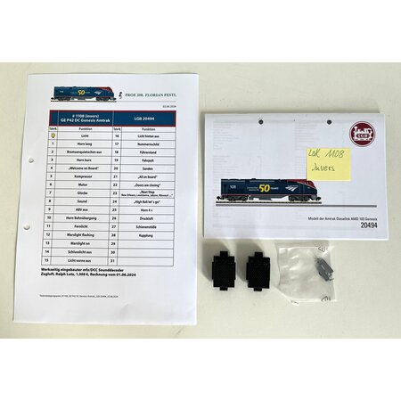 LGB Diesellokomotive P42 – 50 Jahre Jubiläum Phase VI  (wie neu)