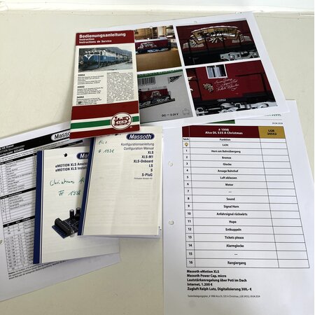 LGB Christmas Diesellok DCC Sound & Rauch (sehr guter Zustand)Zustand) - Copy