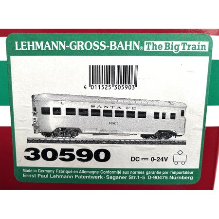 LGB 30590 Santa Fe Observation Car (Top Zustand)opy