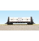 USA TRAINS Pipe Load Flat Car Bethlehem Steel #1011 beladen mit Rohren