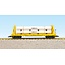 USA TRAINS Pipe Load Flat Car Chessie #79513 beladen mit Rohren