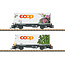LGB RhB Containerwagen Set “coop®“
