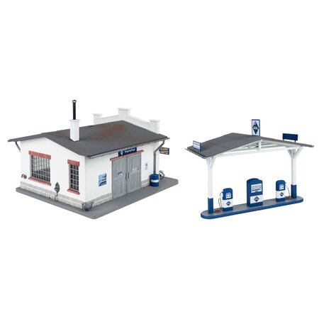 POLA Tankstelle mit Werkstatt