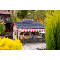 Kiosk mit Biergarten