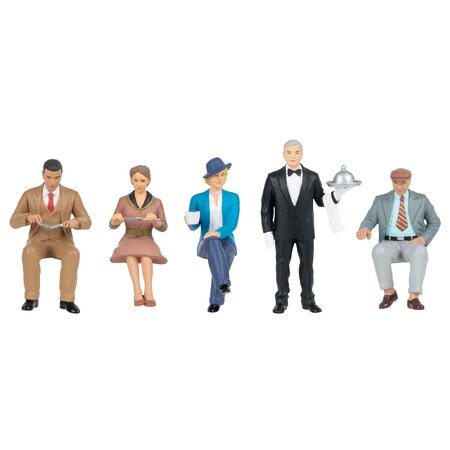 POLA Sitzende Restaurantgäste