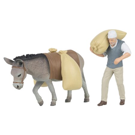 POLA Müller mit Esel