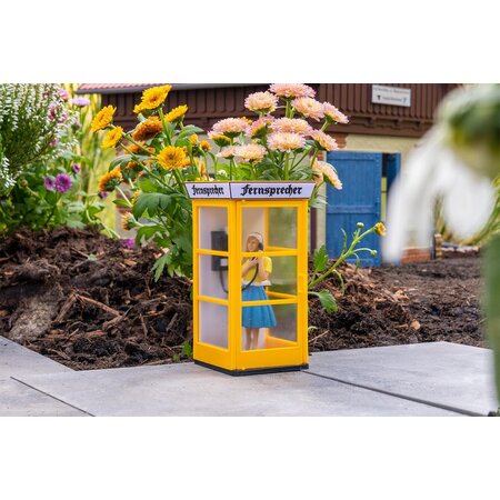 POLA Telefonzelle mit Figur