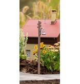 POLA Holzmast mit Bogenleuchte, 2 Stück