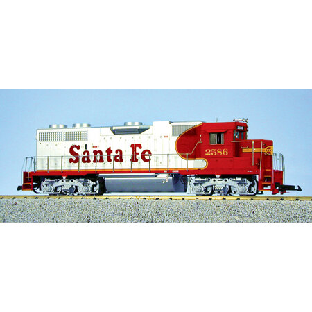 USA TRAINS GP 38-2 Santa Fe Warbonnet Red/Silver