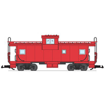 Extended Vision Caboose Red Unlettered