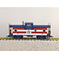 USA TRAINS Extended Vision Caboose Patriotic (US Seal)