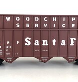 USA TRAINS Woodchip Hopper Santa Fe (guter Zustand)