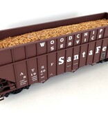 USA TRAINS Woodchip Hopper Santa Fe (guter Zustand)