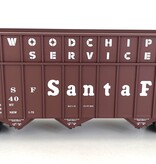 USA TRAINS Woodchip Hopper Santa Fe (guter Zustand)