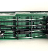 USA TRAINS Wood Box Car Climax Manufacturing mit Metallachsen (guter Zustand)