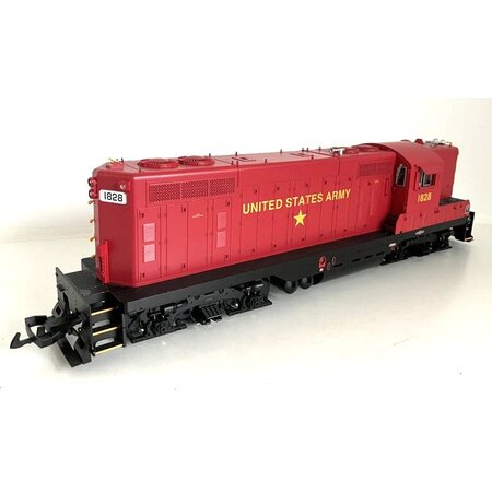 USA TRAINS GP 9 US Army digital mit Sound (anschauen)