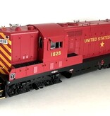 USA TRAINS GP 9 US Army digital mit Sound (anschauen)