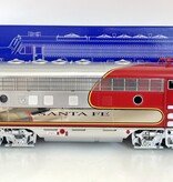 USA TRAINS F7 A Santa Fe Chrome digital mit Sound (guter Zustand)