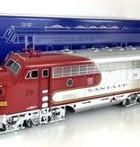 USA TRAINS F7 A Santa Fe Chrome digital mit Sound (guter Zustand)