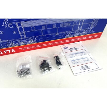 USA TRAINS F7 A Santa Fe Chrome digital mit Sound (guter Zustand)