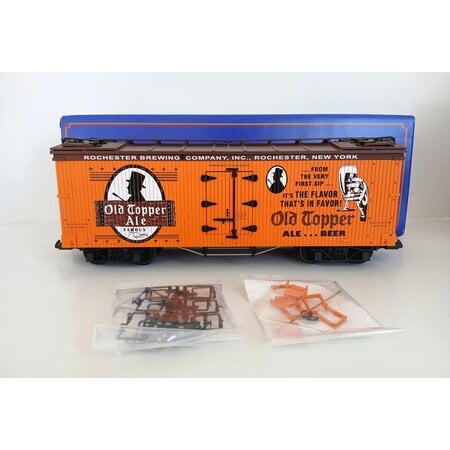 USA TRAINS Reefer Old Topper Ale mit Metallachsen (guter Zustand)