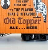 USA TRAINS Reefer Old Topper Ale mit Metallachsen (guter Zustand)