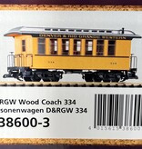 PIKO Rio Grande Coach mit LED Beleuchtung  (guter Zustand)