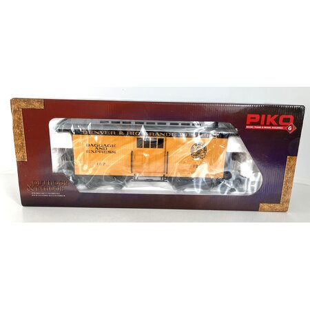 PIKO Rio Grande Baggage mit LED Beleuchtung  (guter Zustand)