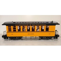 Durango & Silverton Coach mit LED Beleuchtung und Figuren  (guter Zustand)