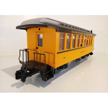 LGB Durango & Silverton Coach mit LED Beleuchtung und Figuren  (guter Zustand)