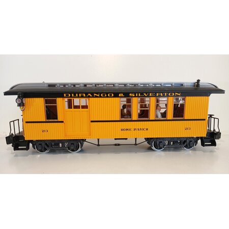 LGB Durango & Silverton Combine mit LED Beleuchtung und Figuren  (guter Zustand)