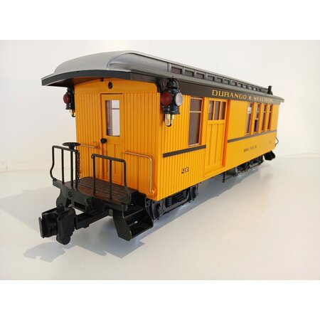 LGB Durango & Silverton Combine mit LED Beleuchtung und Figuren  (guter Zustand)