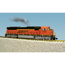 SD70 MAC BNSF Speed Lettering