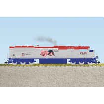 SD70 MAC Patriotic with flag
