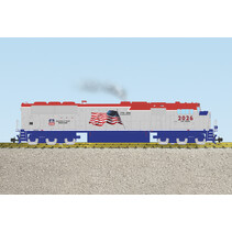 SD70 MAC Patriotic with flag