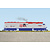 USA TRAINS SD70 MAC Patriotic with flag