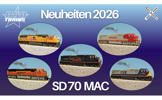 Neuheiten USAT SD70 2026