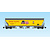 USA TRAINS 4 Bay Center Flow Hopper Union Pacific with flag