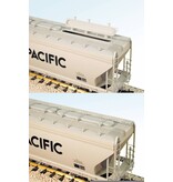 USA TRAINS 4 Bay Center Flow Hopper Patriotic with flag