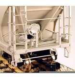 USA TRAINS 4 Bay Center Flow Hopper Patriotic with flag